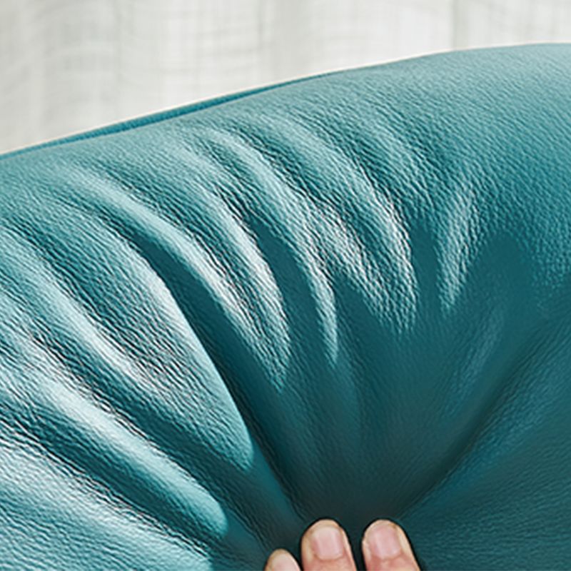 Chaise célibataire nordique moderne Tiger Tiger Cuir Single Sofa Light Luxury High arrière