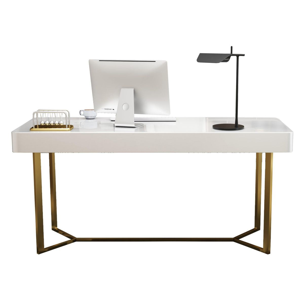 Modern Light Luxury Minimalist Writing Desk Rectangular Fixed Luxury Desk Clearhalo 'furn' 'furn_office_desk' 'Furniture' 'Office Desks' 'Office Furniture' 'office_desk' 1200x1200_721a8ded-bcbc-4d8b-af15-eae1863706d8