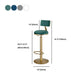 Glam Style Bar Table 1/3 Pieces Faux Marble Counter Table with Upholstered Stools Clearhalo 'Bar Furniture' 'furn' 'furn_home_bar_bar_sets' 'Furniture' 'Home Bars & Bar Sets' 'home_bar_bar_sets' 'Kitchen & Dining Furniture' 1200x1200_721b27db-25a1-4341-bd58-ba71ca6e272a