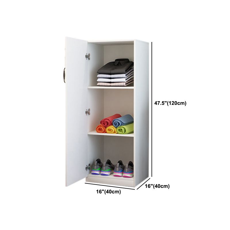 Hinged Wardrobe Closet Non-Hanging Wardrobe Armoire for Bedroom Clearhalo 'Armoires & Wardrobes' 'armoires_wardrobes' 'Bedroom Furniture' 'furn' 'furn_armoires_wardrobes' 'Furniture' 1200x1200_721c4d55-f790-4626-ad1c-43995c995f7a