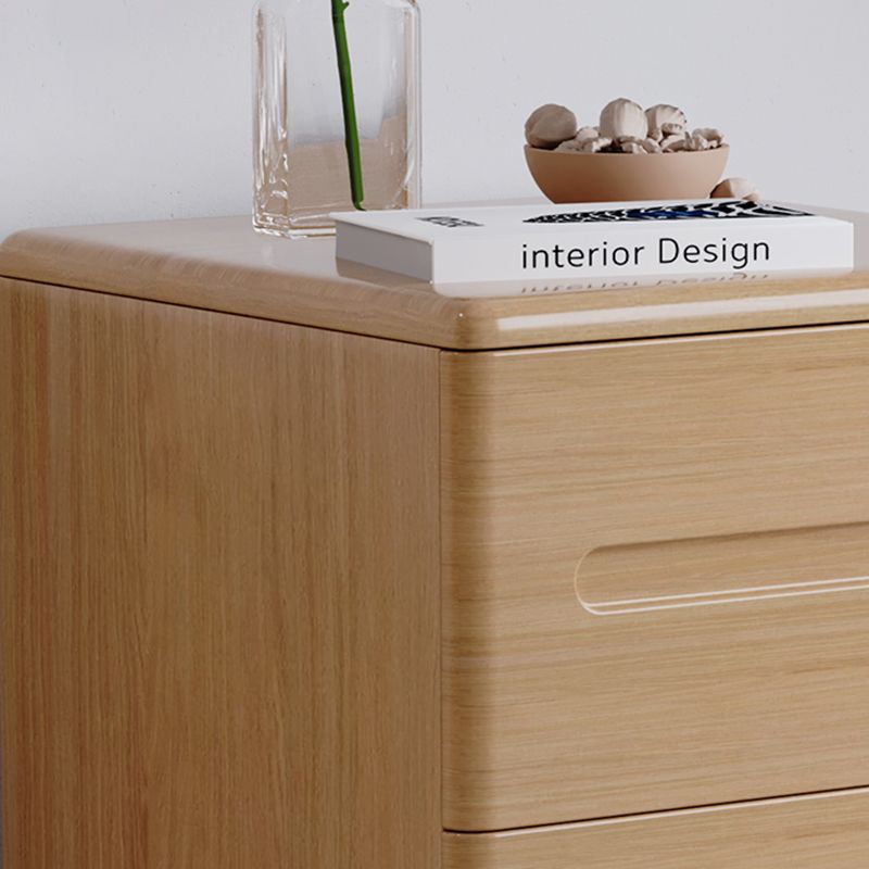 3 - Drawers Contemporary Bedside Cabinet Antique Finish Bed Nightstand Clearhalo 'Bedroom Furniture' 'furn' 'furn_night_stand' 'Furniture' 'night_stand' 'Nightstands' 1200x1200_721d4ef9-2a86-4de0-9b8f-9110ac1a2cc0