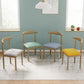 Scandinavian Side Chair Open Back Metal Upholstered Dining Room Chair for Home Clearhalo ' kitchen&dining_furn' 'Dining Chairs' 'Dining Tables & Seating' 'dining_chair' 'furn' 'furn_dining_chair' 'Furniture' 'furniture_dining_chair' 'Kitchen & Dining Furniture' 'kitchen' 1200x1200_721f26bd-2058-498d-81aa-007babe1d819