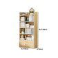 Wooden Shelf Bookcase Contemporary Book Shelf for Studying Room