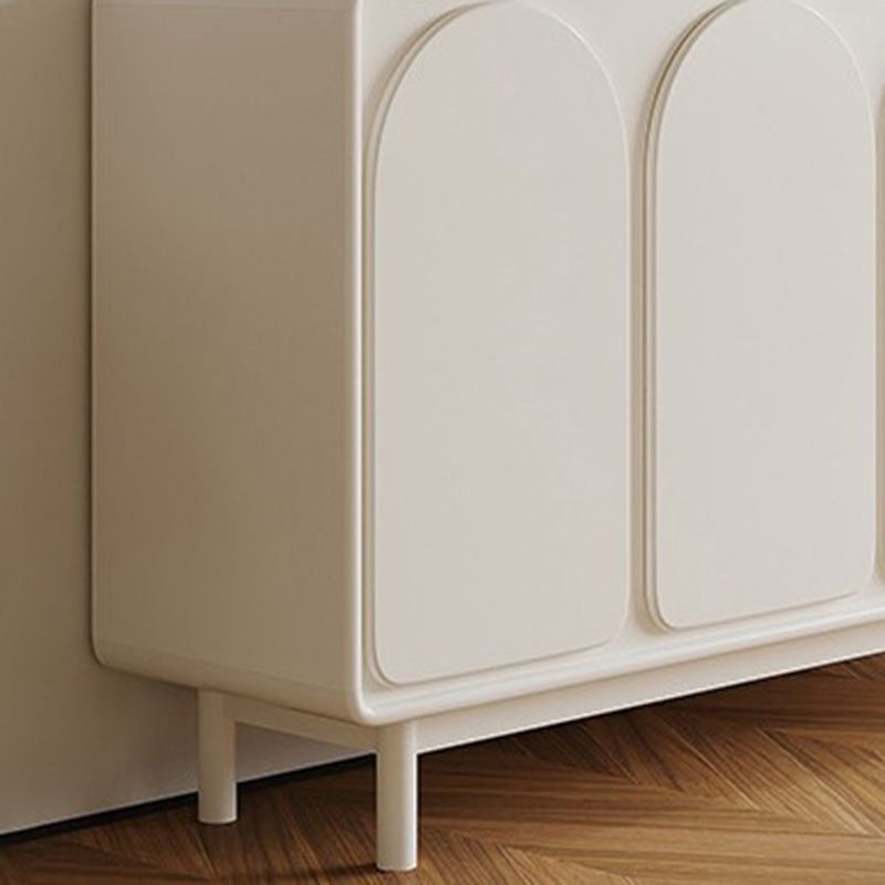 Rettangolo di stoccaggio domestico Sideboard di legno moderno per cucina