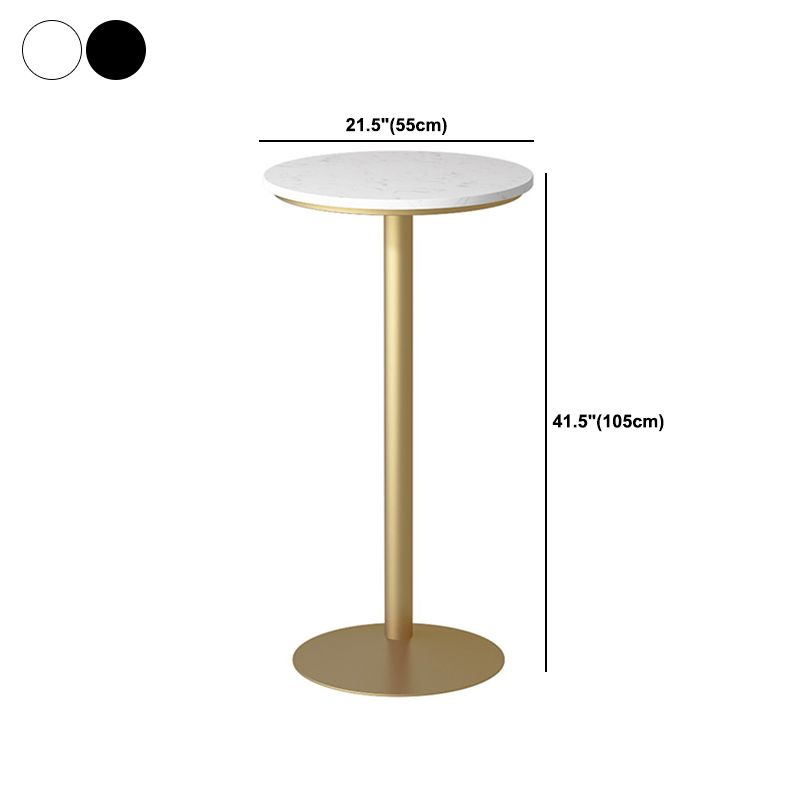 Ensemble de hauteur de comptoir en marbre moderne 1/2/3/5 Pièces boutique