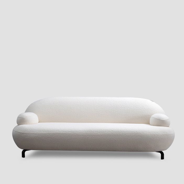 Recessed Arm Sofa Contemporary Wool 29.52-Inch High Sofa in Whit Clearhalo 'furn' 'furn_sofas' 'Furniture' 'Living Room Furniture' 'Sofa' 'sofas' 1200x1200_722485e0-e602-42f5-89ab-ab5383c71dc4