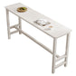 Modern Rectangle Bistro Bar Table Solid Wood Bar Table for Home