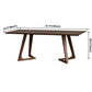 Modern Style Rectangle Dinner Table Solid Wood Double Pedestal Base Table for Home Use Clearhalo ' dining_table' 'Dining Tables & Seating' 'Dining Tables' 'furn' 'furn_dining_table' 'Furniture' 'furniture_dining_table' 'Kitchen & Dining Furniture' 'kitchen&dining_furn' 'kitchen' 'kitchen_dining_table' 1200x1200_72264e98-b020-46dc-9499-2b354abdd5bf