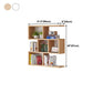 Solid Wood Bookshelf Contemporary Style Wall Mounted Bookcase for Office Home Clearhalo 'Bookcases' 'furn' 'furn_bookcases' 'Furniture' 'furniture_bookcases' 'Office Furniture' 1200x1200_72268de3-6c3b-4412-9a13-4aa3cce65cd6