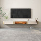 Glam Stone – console TV, meuble TV mural avec rangement pour le salon