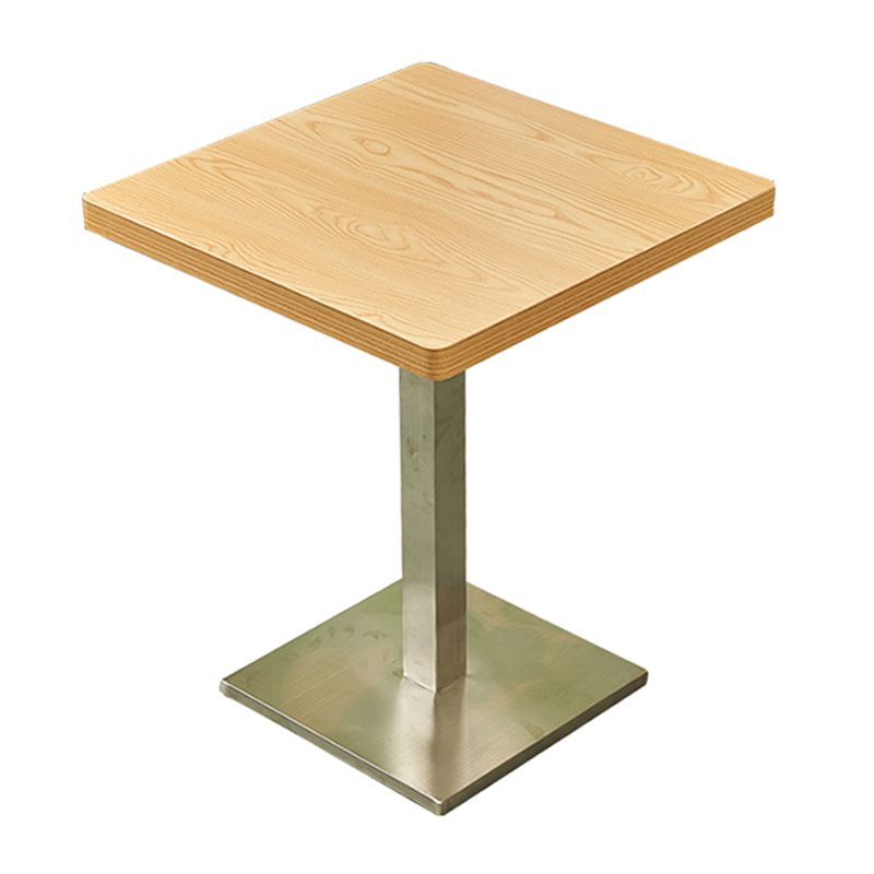 Solid Wooden Table Industrial Dining Table with Metal Pedestal Base Clearhalo ' dining_table' 'Dining Tables & Seating' 'Dining Tables' 'furn' 'furn_dining_table' 'Furniture' 'furniture_dining_table' 'Kitchen & Dining Furniture' 'kitchen&dining_furn' 'kitchen' 'kitchen_dining_table' 1200x1200_722a20f8-9b90-4db4-9cfd-15fb594bd1b3