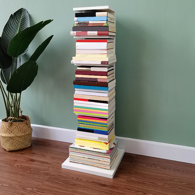 Contemporary 13.77" Wide Bookshelf Wood Geometric Shelf Bookcase Clearhalo 'Bookcases' 'furn' 'furn_bookcases' 'Furniture' 'Office Furniture' 1200x1200_722de4f9-863a-48a7-b1c0-4b9a233eb96e