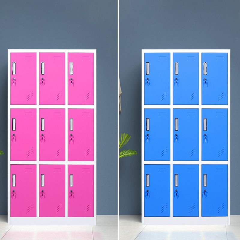 Modern Hinged Door Storage Cabinet Matte Finish Cabinet for Home Clearhalo 'Armoires & Wardrobes' 'armoires_wardrobes' 'Bedroom Furniture' 'furn' 'furn_armoires_wardrobes' 'Furniture' 1200x1200_7230cfcb-66b2-4d64-a63f-b2f1b0f2d504