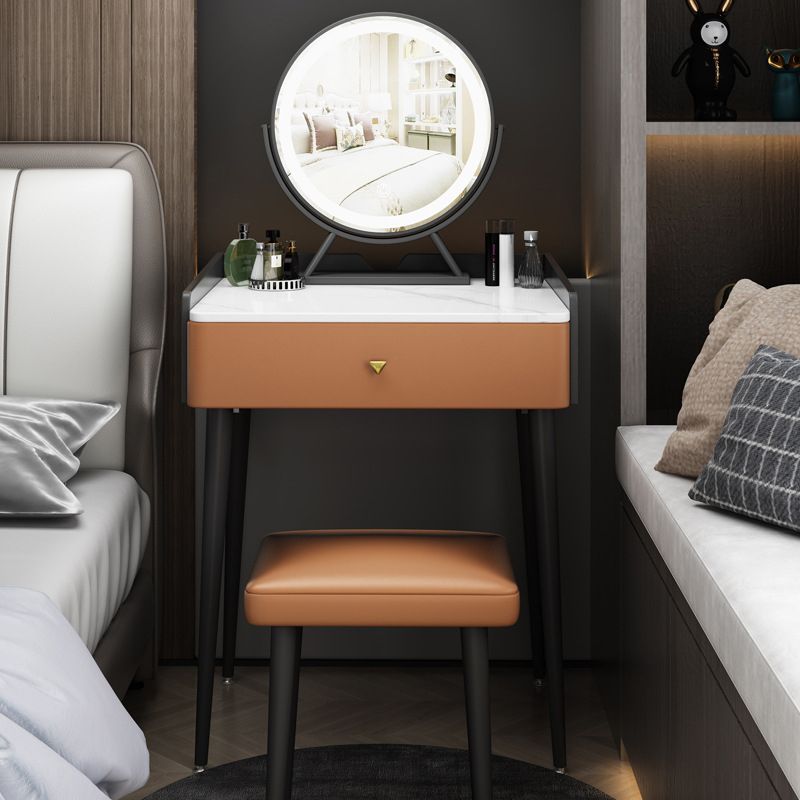 17.32 "tavolo da toeletta contemporaneo set largo con cassetto