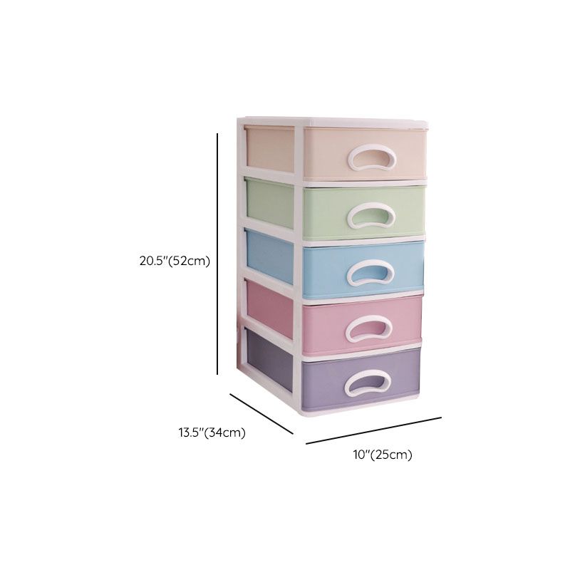 Color Block File Cabinet Drawers Vertical Plastic Filing Cabinet Clearhalo 'Filing Cabinets' 'filling_cabinets' 'furn' 'furn_filling_cabinets' 'Furniture' 'Office Furniture' 1200x1200_72317c81-870b-42cf-823a-30de86720132