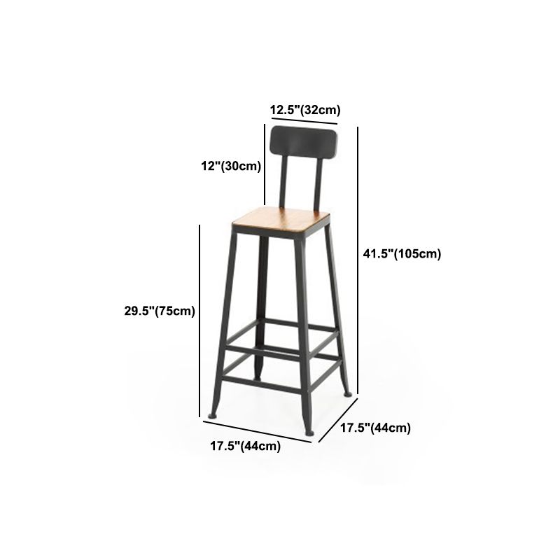 Industrial 1/5 Pieces Bar Table Set Rectangle Pine Wood Counter Table with High Stools Clearhalo 'Bar Furniture' 'furn' 'furn_home_bar_bar_sets' 'Furniture' 'Home Bars & Bar Sets' 'home_bar_bar_sets' 'Kitchen & Dining Furniture' 1200x1200_72329cbf-7f72-44a3-821a-81e03cc3beb6