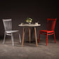 Glam Indoor-Outdoor Dining Side Chair Plastic Stacking Side Chair