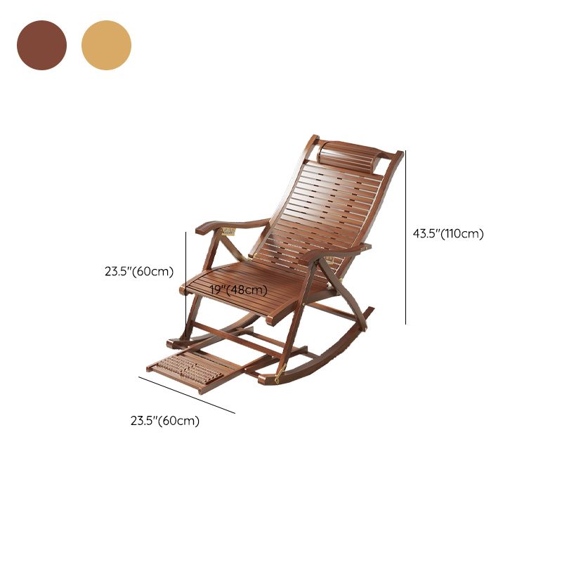 Contemporary Rocking Chair Bamboo Frame Spindle Backrest Indoor Rocking Chair Clearhalo 'Chairs & Seating' 'furn' 'furn_rocking_chairs' 'Furniture' 'Living Room Furniture' 'Rocking Chairs' 'rocking_chairs' 1200x1200_723a6b4c-a639-4ef9-83a0-7b1c7f2650e8
