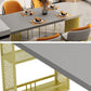 Modern Style Dining Table Solid Wood Double Pedestal Dining Table for kitchen Clearhalo ' dining_table' 'Dining Tables & Seating' 'Dining Tables' 'furn' 'furn_dining_table' 'Furniture' 'furniture_dining_table' 'Kitchen & Dining Furniture' 'kitchen&dining_furn' 'kitchen' 'kitchen_dining_table' 1200x1200_723dca0e-6163-4819-a19a-73ff1c8d033c