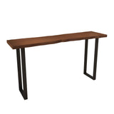 Glam Wood Pub Dining Set 1/2/5/7/9 Pieces Shop Bar Pub Table Set in Brown