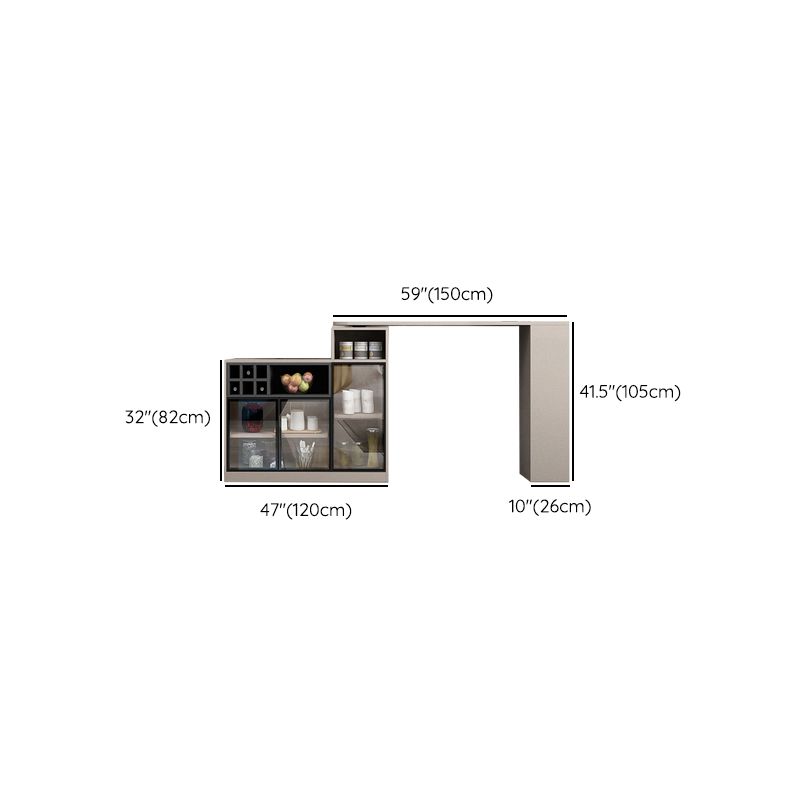 Modern Style Wood Specialty Bar Height Pub Table for Living Room Clearhalo 'Bar Furniture' 'Bar Tables' 'bar_tables' 'furn' 'furn_bar_tables' 'Furniture' 'Kitchen & Dining Furniture' 1200x1200_72406784-6fa0-4e81-bb72-1acd16e485ec