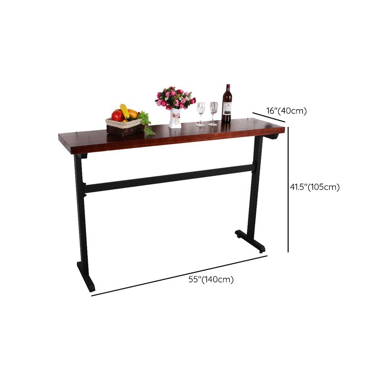 Set tavolo e sgabello da 1/3/4 pezzi Set altezza bancone in legno massello