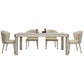 Luxury Sintered Stone Dining Table 4 Legs Base Scratch Resistant Rectangle Table for Home Clearhalo ' dining_table' 'Dining Tables & Seating' 'Dining Tables' 'furn' 'furn_dining_table' 'Furniture' 'furniture_dining_table' 'Kitchen & Dining Furniture' 'kitchen&dining_furn' 'kitchen' 'kitchen_dining_table' 1200x1200_724422ff-066b-438c-bb6a-41f3419e9565
