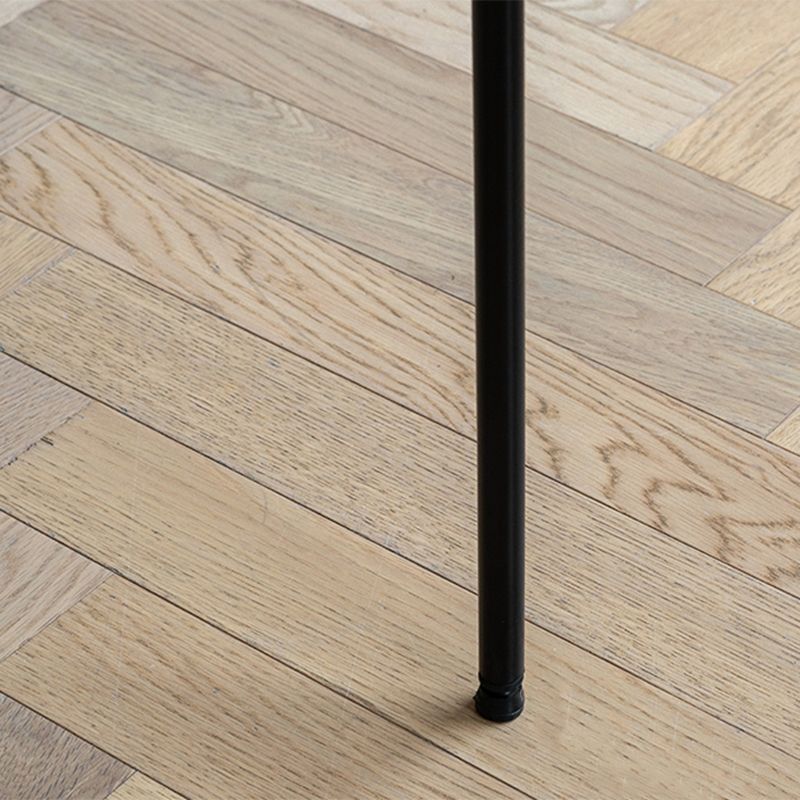 Industrial Black Counter Stool Iron Wooden Bar Bristol Stool with Low Back 1 Piece Clearhalo 'Bar Furniture' 'Bar Stools' 'bar_stools' 'furniture_bar_stools' 'Kitchen & Dining Furniture' 'kitchen&dining_furn' 'kitchen' 'kitchen_furn' Furniture' 1200x1200_724620b5-6742-42a6-8a16-2f49978218ee