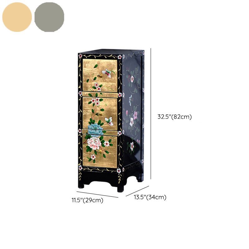Cassapanca verticale in legno per camera da letto nautica con cassetti