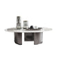 Glam Round Slate Cocktail Table Stainless Steel 3 Legs Coffee Table Clearhalo 'Coffee & Accent Tables' 'Coffee Tables' 'coffee_tables' 'furn' 'furn_coffee_tables' 'Furniture' 'Living Room Furniture' 1200x1200_724e2526-8cb6-4155-ba5c-308a43f2f0a1