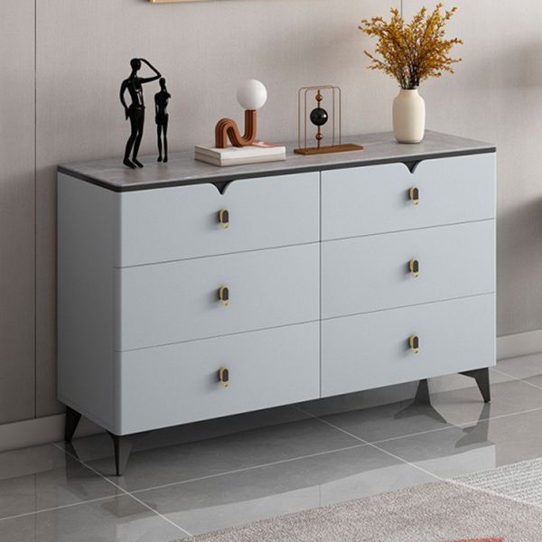 Contemporary Storage Chest Stone Dresser with 3/4/5/6/8 Drawers , 15.6 Inch Width Clearhalo 'Bedroom Furniture' 'Dressers & Chests' 'dressers_chests' 'furn' 'furn_dressers_chests' 'Furniture' 1200x1200_72501695-9c33-4197-8b59-78db0cd766d2