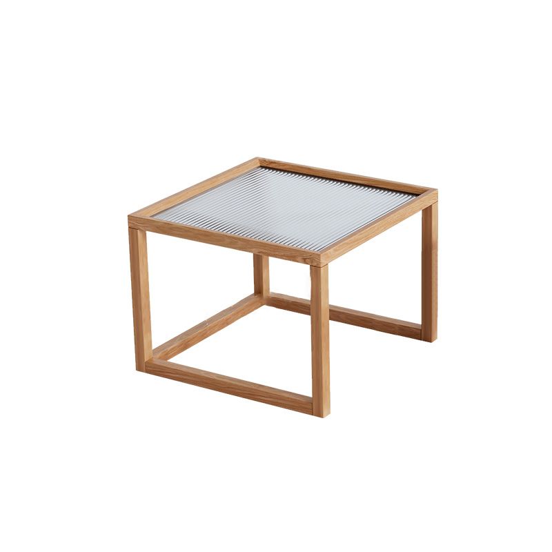 Tavolino moderno tavolino quadrati in vetro tavolino da caffè per soggiorno