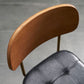 Industrial Solid Wood Bar Stools Living Room Upholstered Stool