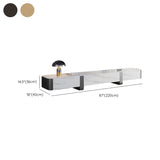 Glam TV Console Enclosed Storage Stone Media Console with 4 Drawers for Living Room Clearhalo 'furn' 'furn_tv_stands_entertainment_centers' 'Furniture' 'Living Room Furniture' 'TV Stands & Entertainment Centers' 'TV Stands & Media Storage Furniture' 'tv_stands_entertainment_centers' 1200x1200_72554d6c-413f-44d5-ab39-48816d918f32