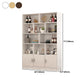 Mid-Century Modern Wine Bottle Rack Wooden Wine Racks for Living Room