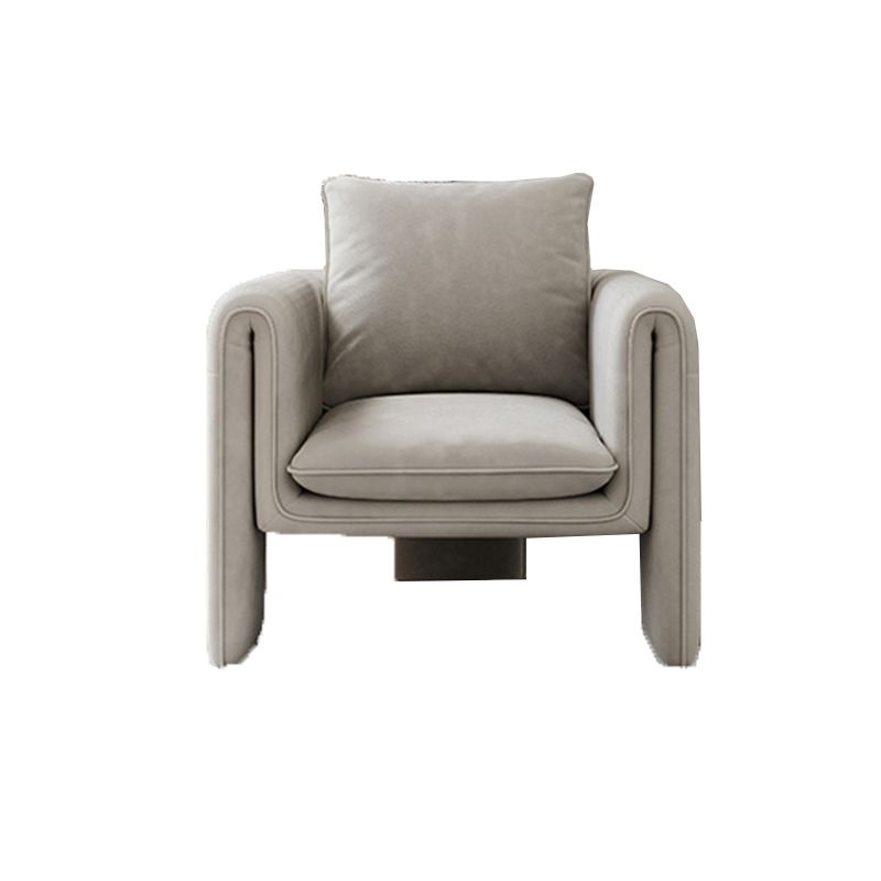 35.43" High Velvet Armless Chair Solid Wood Frame Chair for Living Room Clearhalo 'Accent Chairs' 'accent_chairs' 'Chairs & Seating' 'furn' 'furn_accent_chairs' 'Furniture' 'Living Room Furniture' 1200x1200_725ad0ca-b730-4c0c-bf90-2af05f0e42d8