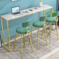 Stone Top Bar Table Traditional Luxury Rectangle Bar Table with Gold Trestle Base Clearhalo 'Bar Furniture' 'Bar Tables' 'bar_tables' 'furn' 'furn_bar_tables' 'Furniture' 'furniture_bar_tables' 'Kitchen & Dining Furniture' 1200x1200_725b182f-bc8e-4e0f-b03c-1a3adf013b22