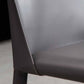 Designer Style Restaurant Solid Back Side Chair Saddle Leather Dining Chair Clearhalo ' kitchen&dining_furn' 'Dining Chairs' 'Dining Tables & Seating' 'dining_chair' 'furn' 'furn_dining_chair' 'Furniture' 'furniture_dining_chair' 'Kitchen & Dining Furniture' 'kitchen' 1200x1200_725bcc8e-8d9e-4bda-a6e8-ccfadc001991