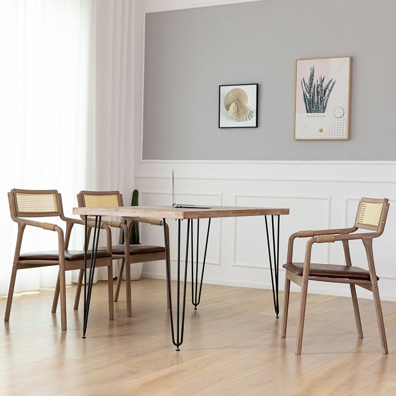 Traditional Style Rubberwood Chairs Kitchen Open Back Dining Side Chair Clearhalo ' kitchen&dining_furn' 'Dining Chairs' 'Dining Tables & Seating' 'dining_chair' 'furn' 'furn_dining_chair' 'Furniture' 'furniture_dining_chair' 'Kitchen & Dining Furniture' 'kitchen' 1200x1200_725c60bd-ca7c-4c69-9cc2-b2d89e2a6174