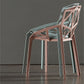 Modern Chairs Dining Arm Chairs with Plastic Legs for Kitchen Clearhalo ' kitchen&dining_furn' 'Dining Chairs' 'Dining Tables & Seating' 'dining_chair' 'Furniture' 'furniture_dining_chair' 'Kitchen & Dining Furniture' 'kitchen' 1200x1200_726224bf-cbdd-470c-b8f8-cefde913833d