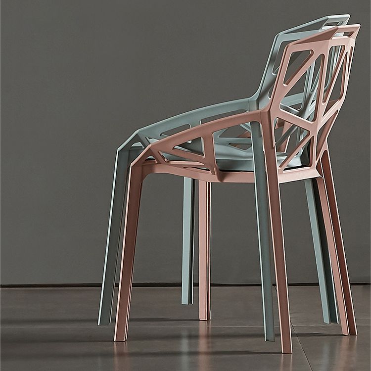 Modern Chairs Dining Arm Chairs with Plastic Legs for Kitchen Clearhalo ' kitchen&dining_furn' 'Dining Chairs' 'Dining Tables & Seating' 'dining_chair' 'Furniture' 'furniture_dining_chair' 'Kitchen & Dining Furniture' 'kitchen' 1200x1200_726224bf-cbdd-470c-b8f8-cefde913833d