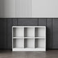 Wooden Standard Bookshelf Modern Closed Back Bookcase for Home Office