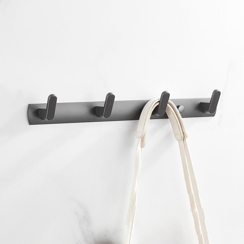 Stainless Steel Hall Stand Entryway Kit Wall-Mounted Hooks Coat Rack Clearhalo 'Entry & Mudroom Furniture' 'furn' 'furn_hall_tree_coat_racks' 'Furniture' 'Hall Trees & Coat Racks' 'hall_tree_coat_racks' 1200x1200_72644a8b-6de1-4e55-aa38-54658feb55a8