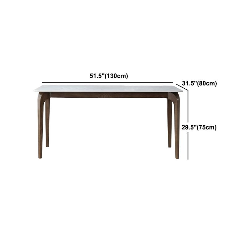 Contemporary Sintered Stone Rectangle Table Set 1/4/5 Pieces Dining Set Clearhalo 'Dining Room Sets' 'Dining Tables & Seating' 'dining_room_set' 'furn' 'furn_dining_room_set' 'Furniture' 'Kitchen & Dining Furniture' 1200x1200_72650e46-eae2-499b-b5dc-1a62bf0f9560