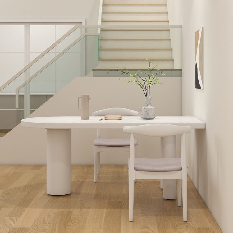 Modern Style Freeform Table Dining Room Table for Kitchen Use Clearhalo 'Dining Tables & Seating' 'Dining Tables' 'dining_table' 'furn' 'furn_dining_table' 'Furniture' 'Kitchen & Dining Furniture' 1200x1200_72664afc-8678-4bdc-8bb2-f730636eddd4