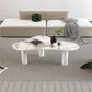 Contemporary Stone Geometric Coffee Table 3 Legs Coffee Cocktail Table Clearhalo 'Coffee & Accent Tables' 'Coffee Tables' 'coffee_tables' 'furn' 'furn_coffee_tables' 'Furniture' 'Living Room Furniture' 1200x1200_72669cc5-e47e-405e-baf4-f288e0b498f7