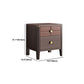 Square Straight Legs Accent Chest Mid-Century Modern Chest with Drawer