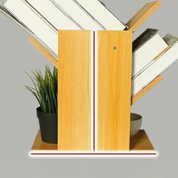 Modern Closed Back Style Bookshelf Engineer Wood Bookcase for Home Clearhalo 'Bookcases' 'furn' 'furn_bookcases' 'Furniture' 'Office Furniture' 1200x1200_7270f4dc-baef-42e6-a671-8f9ebfc0727e