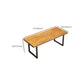 Industrial 29.53" Tall Office Desk Wooden Rectangular Writing Desk with Sled Base Clearhalo 'furn' 'furn_office_desk' 'Furniture' 'Office Desks' 'Office Furniture' 'office_desk' 1200x1200_7271455a-61fd-4f8d-9495-8bfffb3087bf