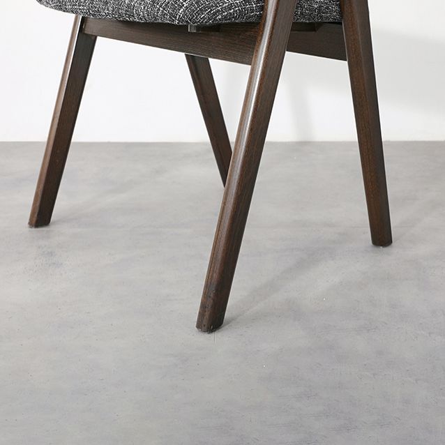 Modern Solid Wood Opening Back Dining Arm Chair Kitchen Dining Arm Chair Clearhalo ' kitchen&dining_furn' 'Dining Chairs' 'Dining Tables & Seating' 'dining_chair' 'furn' 'furn_dining_chair' 'Furniture' 'furniture_dining_chair' 'Kitchen & Dining Furniture' 'kitchen' 1200x1200_72719aa9-3be0-4622-8af3-33bf53f0f54d